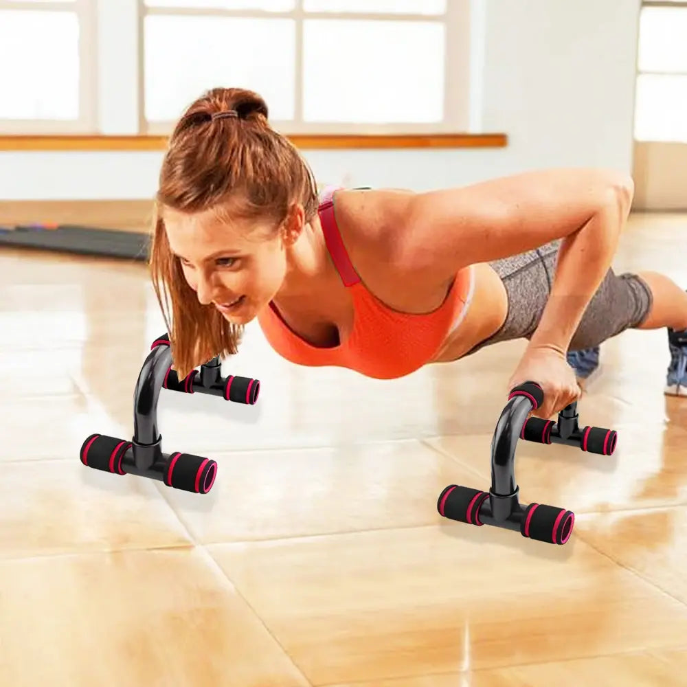 Push Up Bars Stands Handle Workout