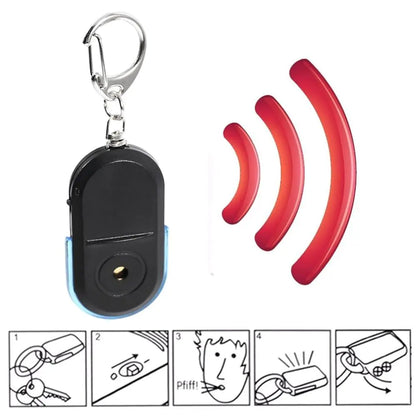 Anti-Lost Alarm Key Finder Keychain Locator with Sound